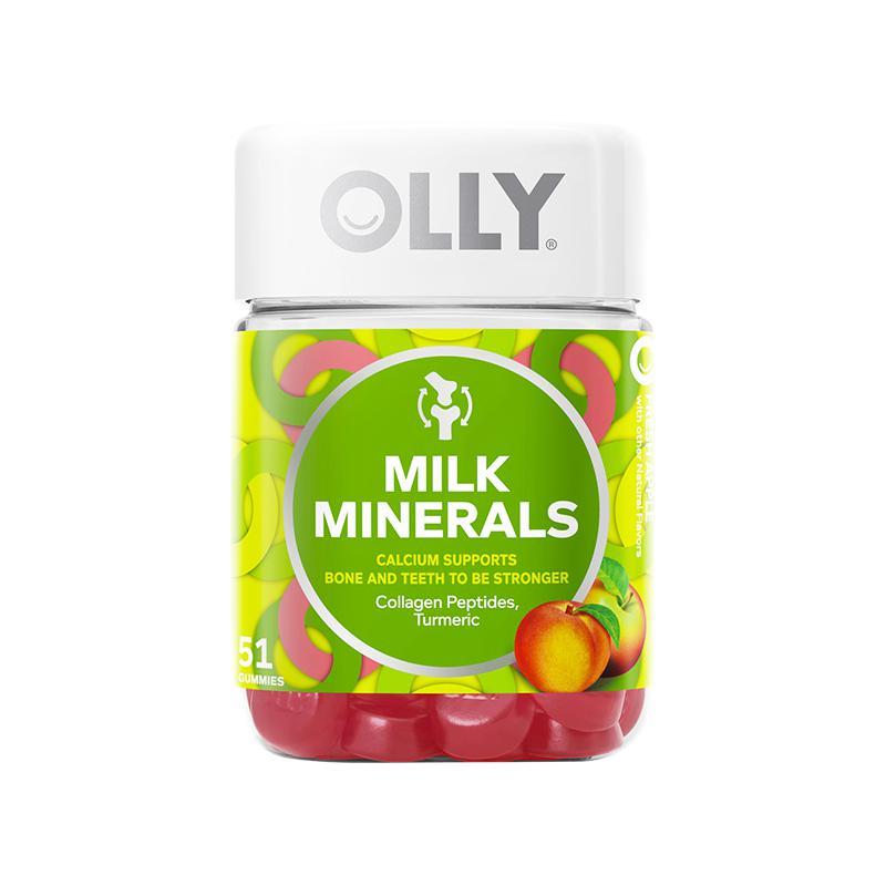 OLLY 强韧糖 苹果桃子味 51粒保健产品包装创意设计欣赏(图1)