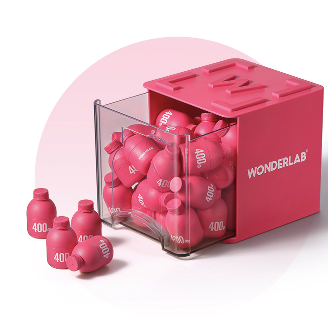 wonderlab 蔓越莓益生菌固体饮料 2g*30瓶保健产品包装创意设计欣赏(图3)