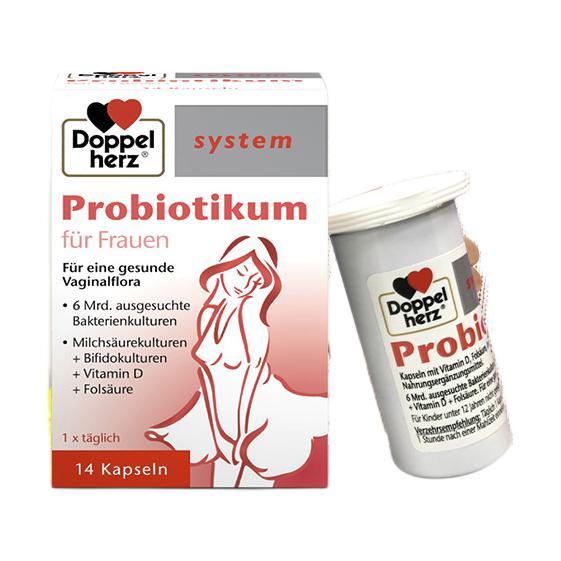 Doppelherz 双心 益生菌 14粒保健产品包装创意设计欣赏(图3)