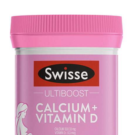 Swisse 斯维诗 钙+维生素D片 60粒保健产品包装创意设计欣赏(图4)