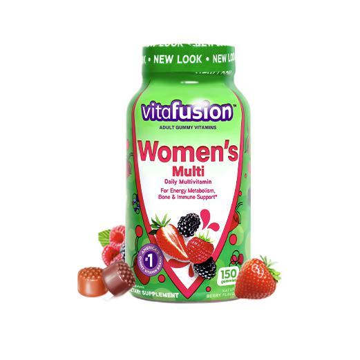 vitafusion 女士维生素软糖 150粒保健产品包装创意设计欣赏(图3)