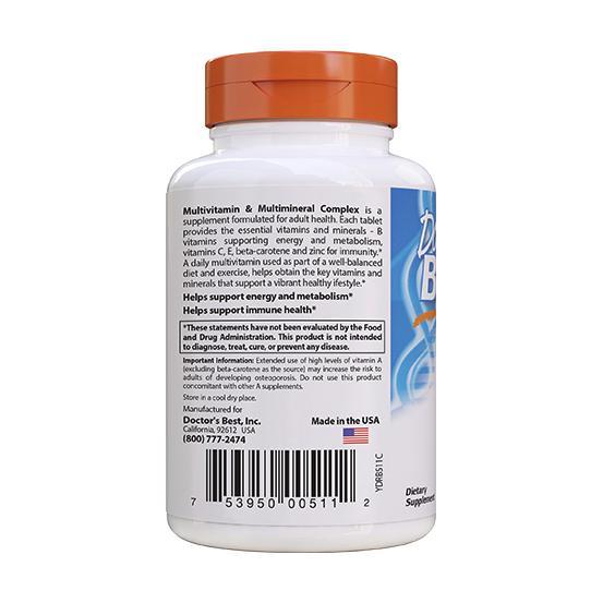 Doctors BEST 男士复合维生素 100粒*3瓶保健产品包装创意设计欣赏(图4)