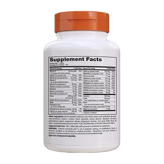 Doctors BEST 男士复合维生素 100粒*3瓶保健产品包装创意设计欣赏(图5)