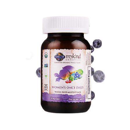 Garden of Life 生命花园 女士复合维生素  30片保健产品包装创意设计欣赏(图3)