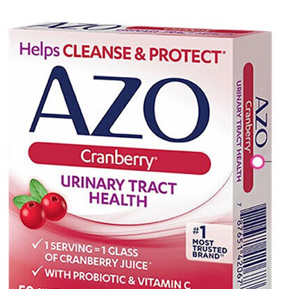 AZO 蔓越莓胶囊 50粒保健产品包装创意设计欣赏(图2)