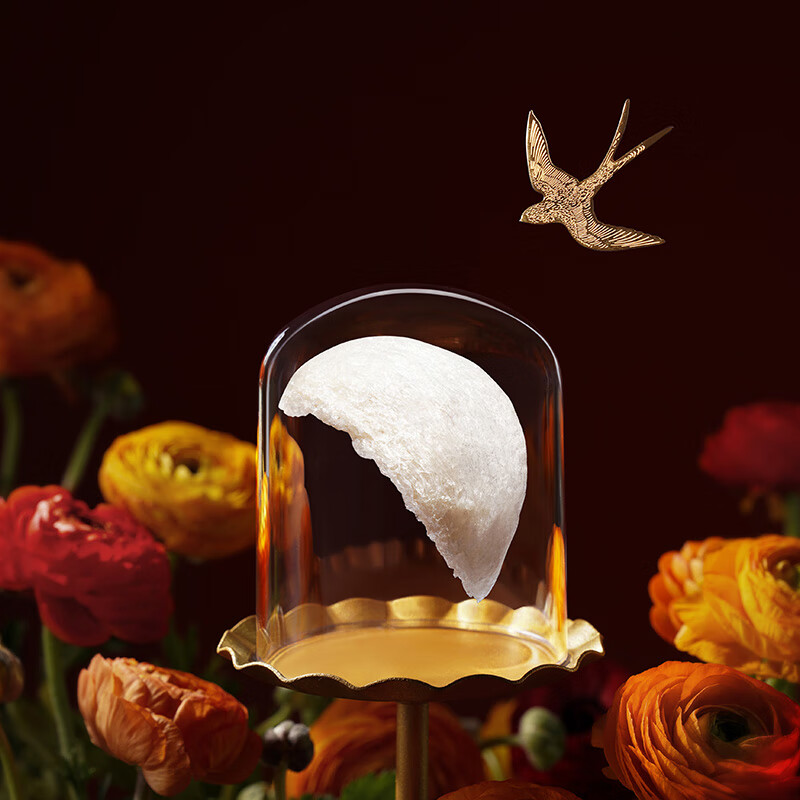 京东京造 干燕窝 50g 礼盒装保健产品包装创意设计欣赏(图5)