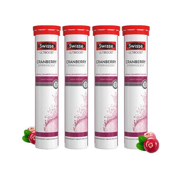 Swisse 斯维诗 蔓越莓泡腾片保健产品包装创意设计欣赏(图3)