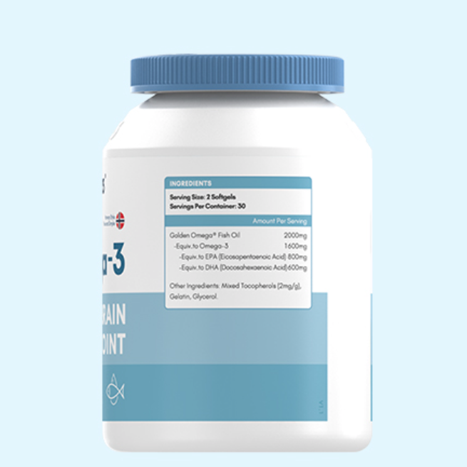 NYO3 80%OMEGA-3 深海鱼油 60粒*7瓶保健产品包装创意设计欣赏(图4)