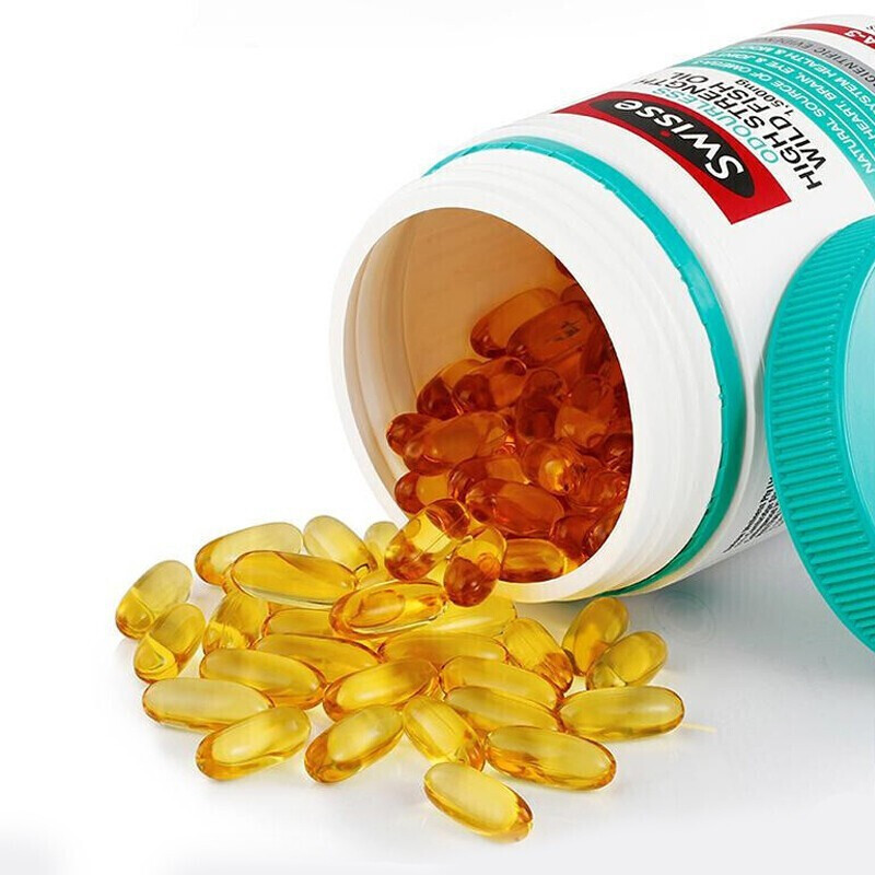 Swisse 斯维诗 Ultiboost 无腥味高浓度野生鱼油胶囊 400粒*3瓶保健产品包装创意设计欣赏(图5)