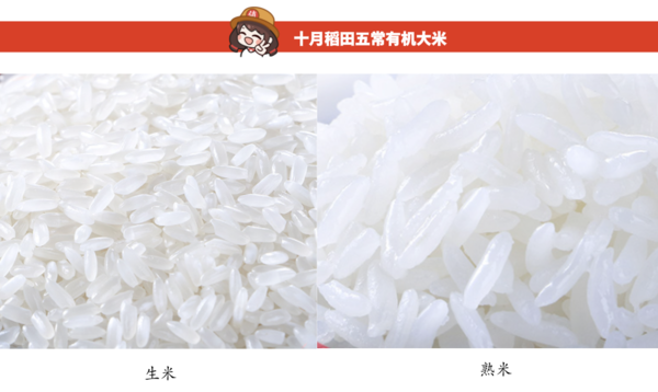 SHI YUE DAO TIAN 十月稻田 稻花香 五常有机米 5kg包装设计欣赏 (图2)