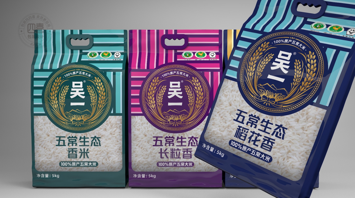 特色农产品大米包装设计为什么这样做(图1)