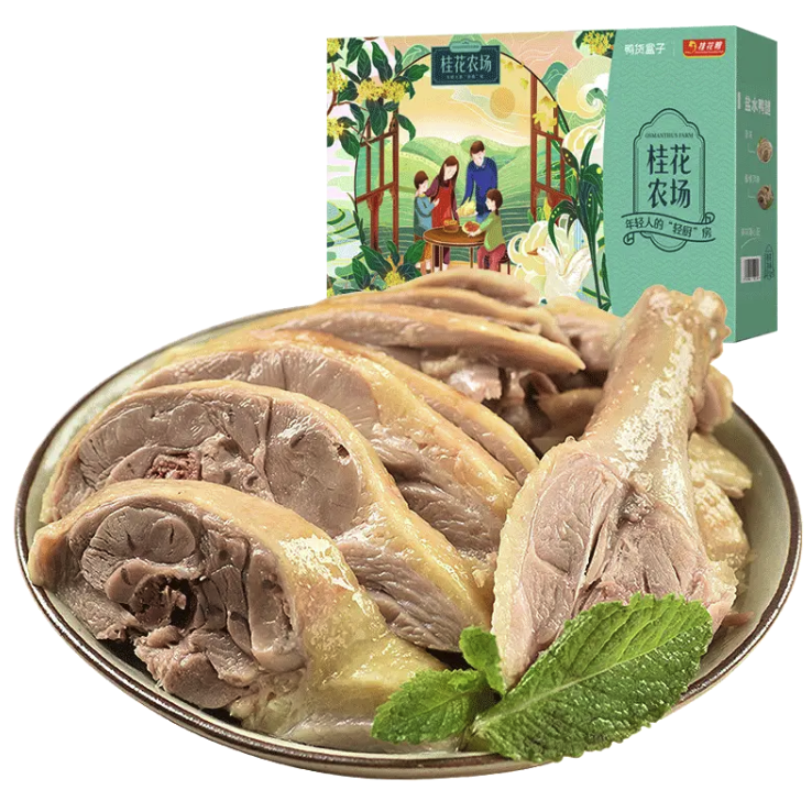 盐水鸭礼盒包装设计这样做(图1)