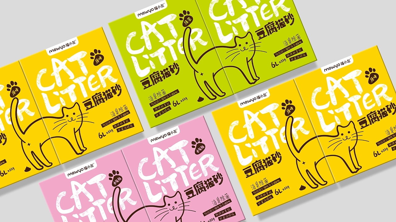 猫砂纸盒创意包装如何设计(图1) 猫砂纸盒创意包装如何设计(图1)