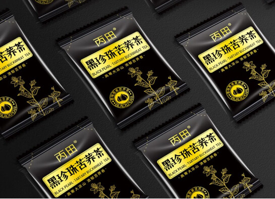 苦荞茶包装袋设计作品欣赏(图1) 苦荞茶包装袋设计作品欣赏(图1)