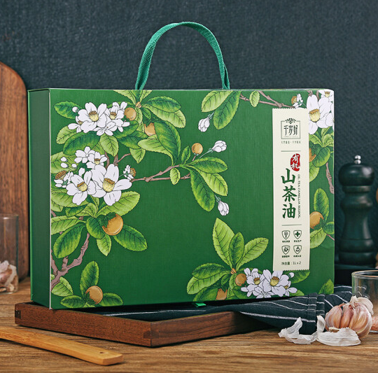 山茶油礼盒包装如何设计(图1)