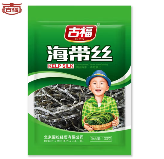 海带丝包装袋设计怎么做好(图1) 海带丝包装袋设计怎么做好(图1)