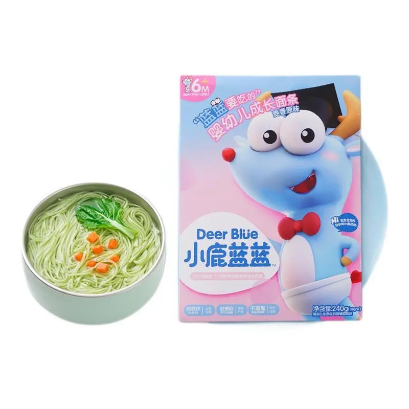 婴幼儿成长面条包装盒设计作品欣赏(图1)