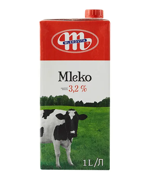 全脂纯牛奶外包装盒设计作品欣赏(图1)