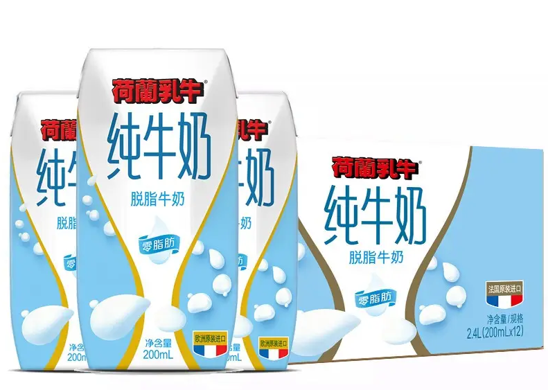 脱脂牛奶包装设计作品欣赏(图1)