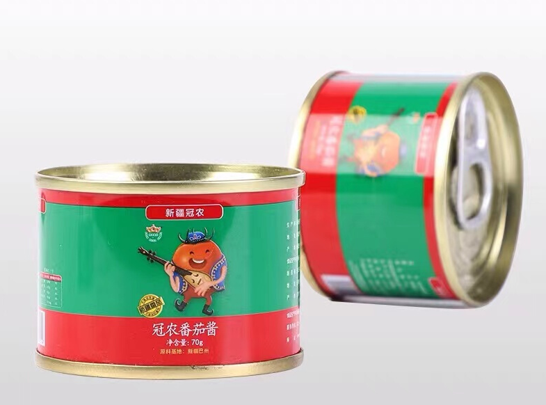 灌装番茄酱包装设计作品欣赏(图1) 灌装番茄酱包装设计作品欣赏(图1)