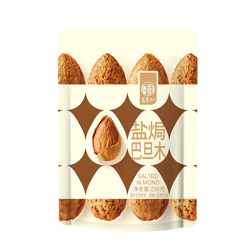 盐焗巴旦木包装设计作品欣赏(图1)