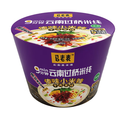 桶装过桥米线包装设计作品欣赏(图1)