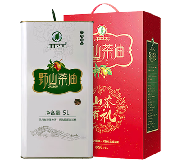 山茶油礼盒包装设计欣赏(图1)