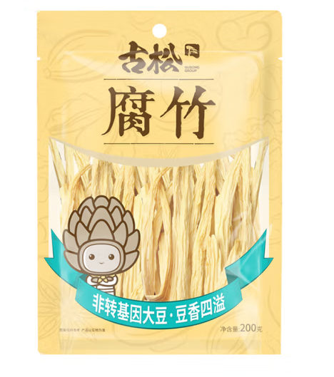 手工腐竹包装袋设计作品欣赏(图1)