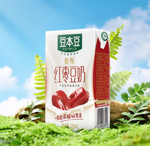 红枣豆奶包装设计作品欣赏(图1)