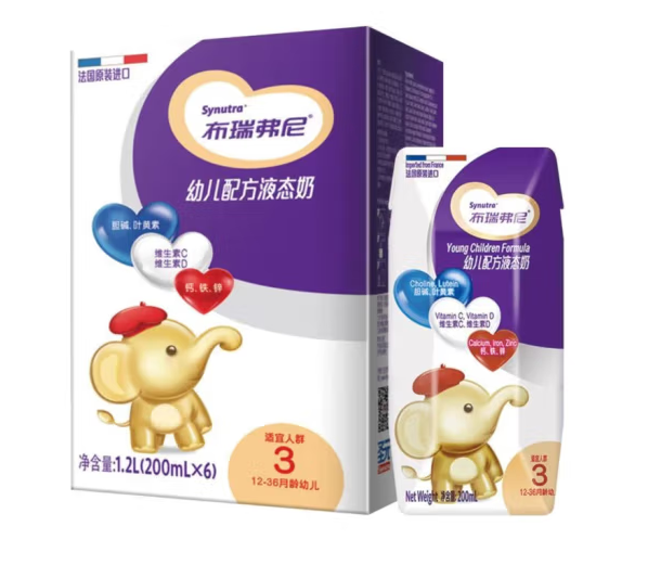 幼儿配方液态奶包装盒设计作品欣赏(图1)