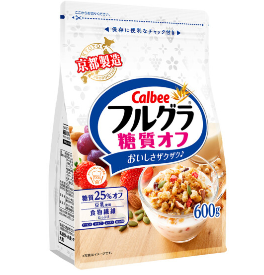 减糖水果燕麦片包装盒设计作品欣赏(图1)