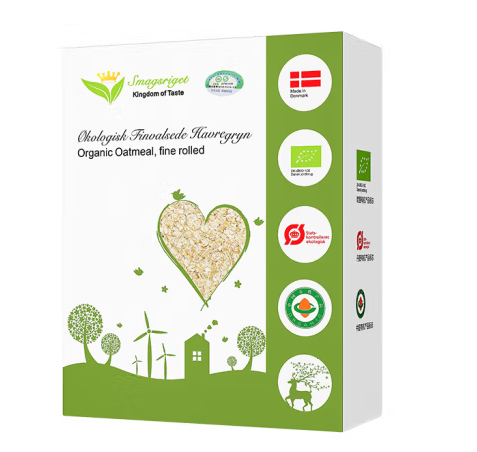 有机燕麦片包装盒的设计原则(图1)