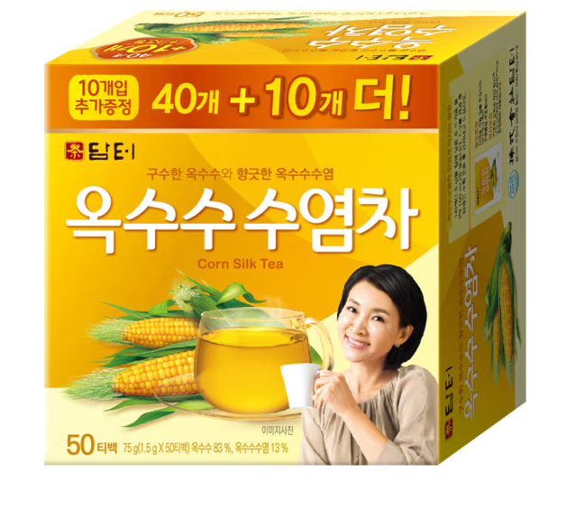 玉米须茶包装盒设计作品欣赏(图1)