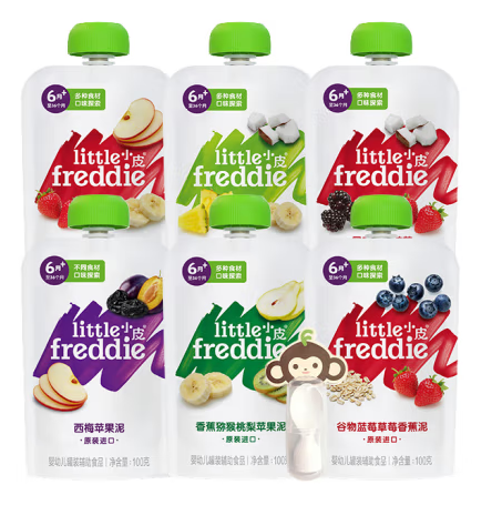 营养水果泥包装袋设计作品欣赏(图1) 营养水果泥包装袋设计作品欣赏(图1)