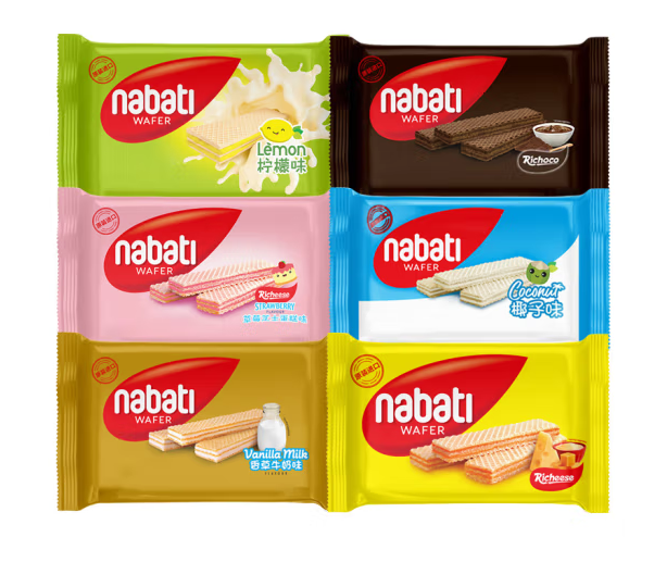 奶酪威化饼干系列包装设计欣赏(图1)