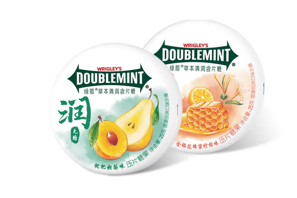 铁盒装含片糖包装设计欣赏(图1)