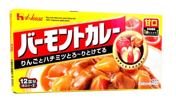 儿童咖喱饭调料包装盒设计欣赏(图1)