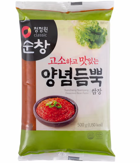 韩式石锅拌饭酱包装袋设计欣赏(图1)