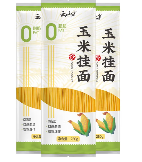 玉米挂面外包装设计欣赏(图1)