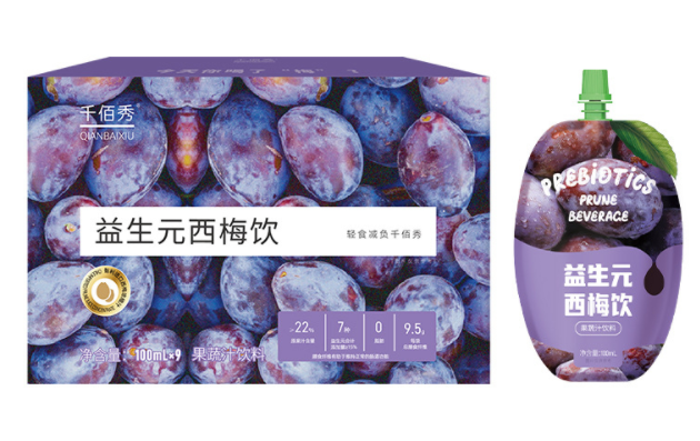 西梅饮膳食纤维果蔬酵素包装设计欣赏(图1)