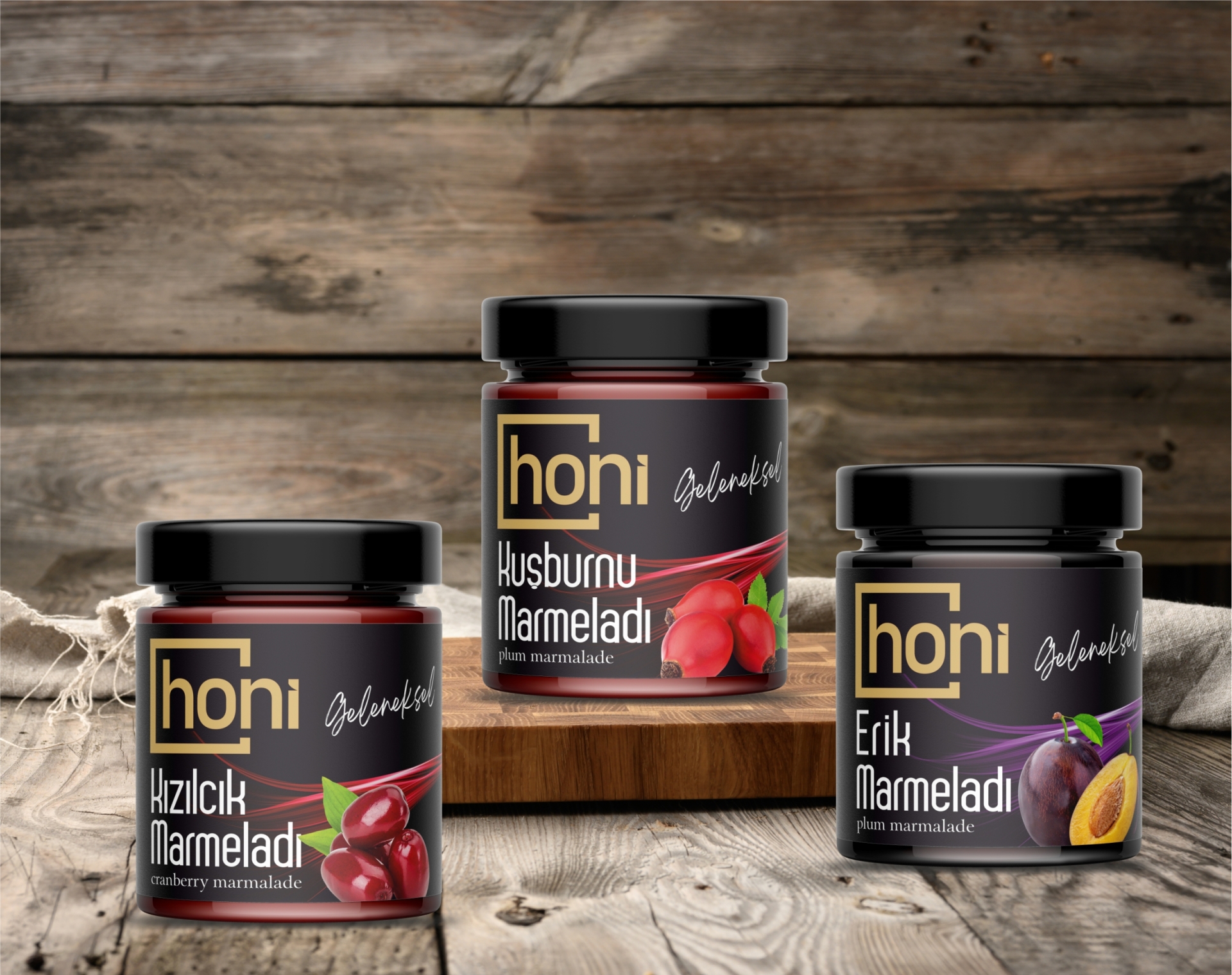 果酱系列包装设计作品欣赏(图1)