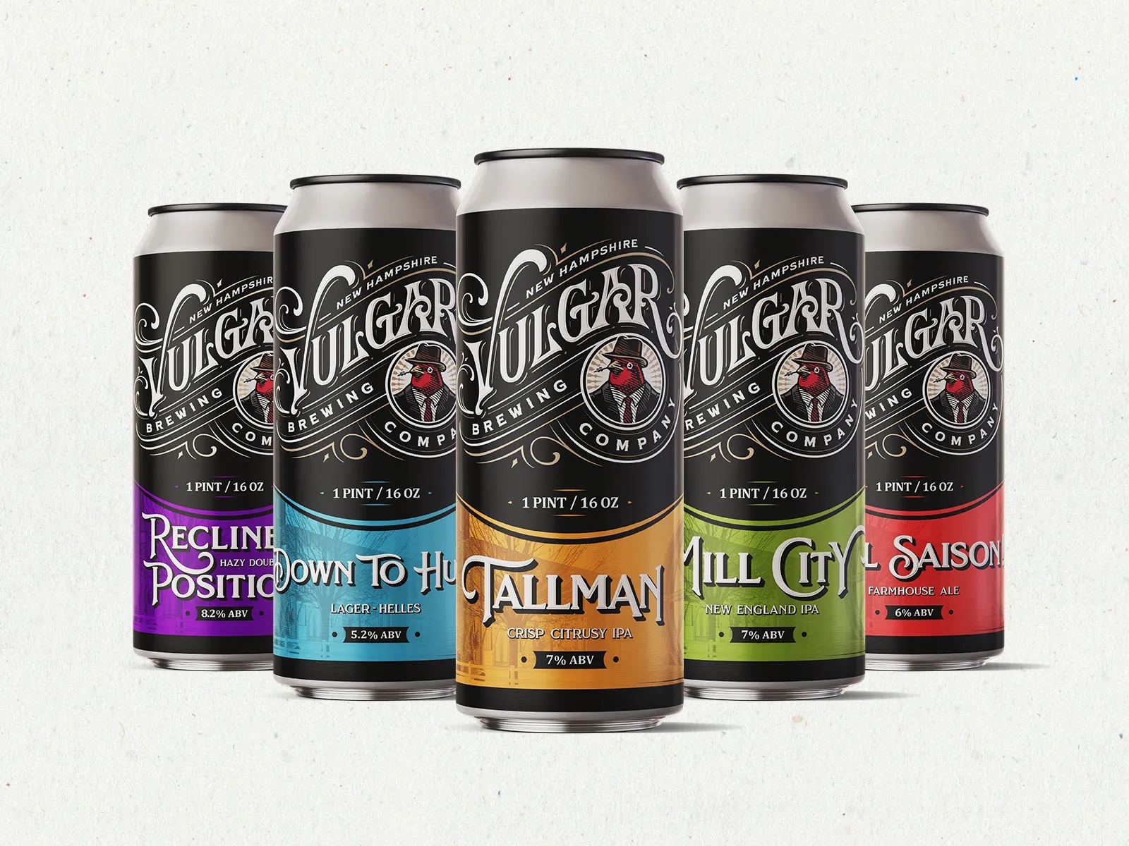 充满活力的灌装啤酒包装设计欣赏(图1)