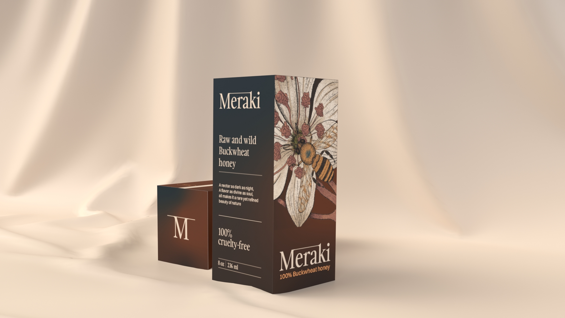 野生蜂蜜品牌包装设计欣赏(图1)