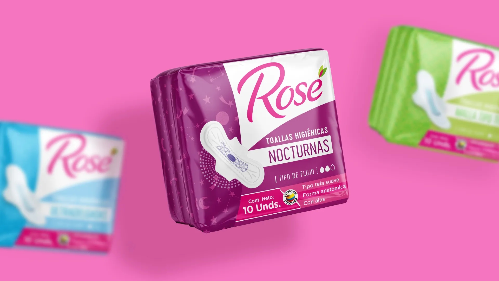 女性卫生巾包装袋设计作品欣赏(图1) 女性卫生巾包装袋设计作品欣赏(图1)