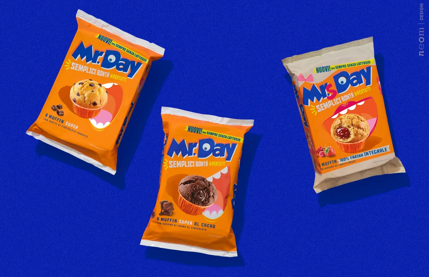 亮丽醒目的糕点包装设计欣赏(图1)