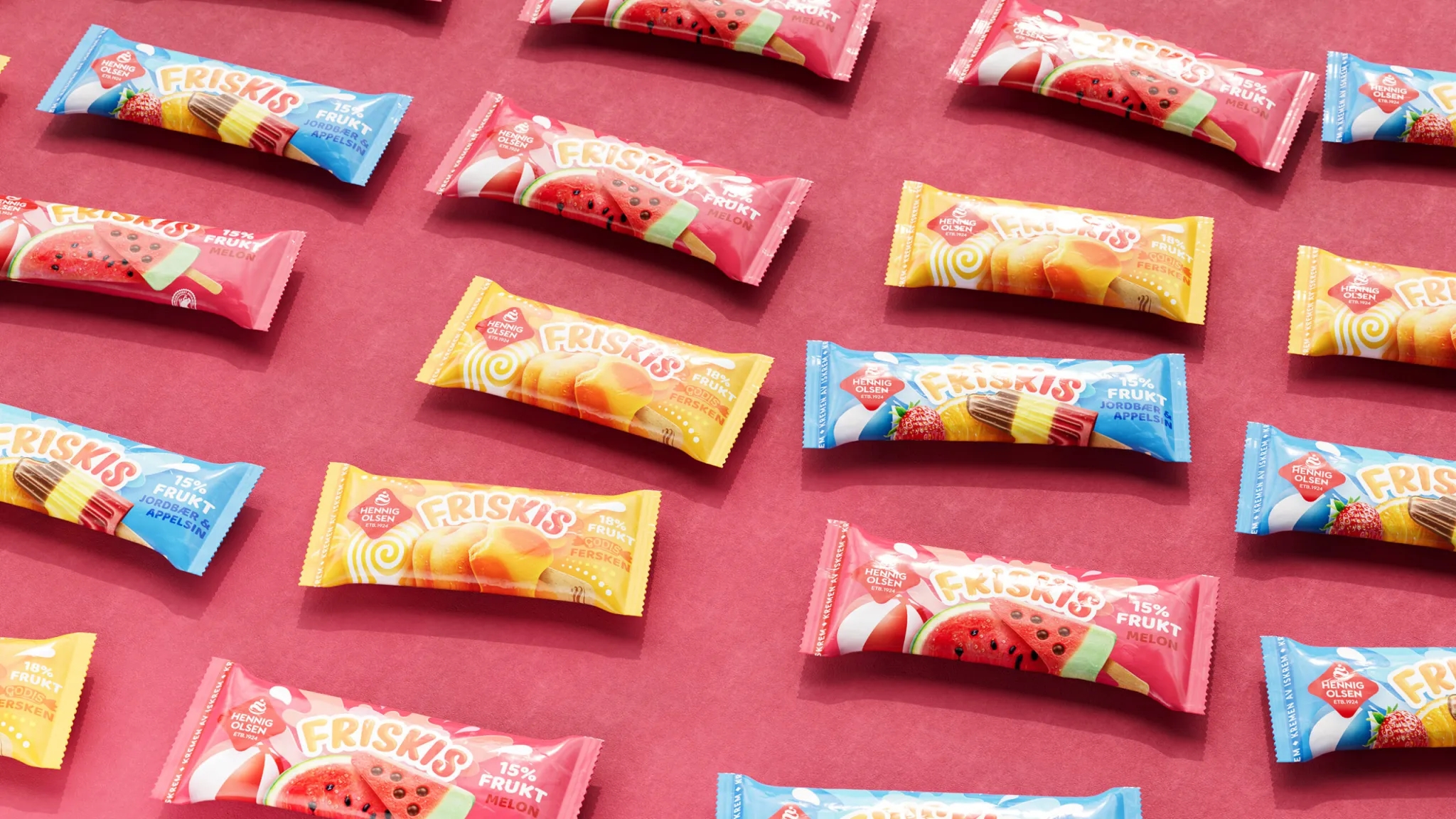 果味冰棍包装袋设计欣赏(图1) 果味冰棍包装袋设计欣赏(图1)