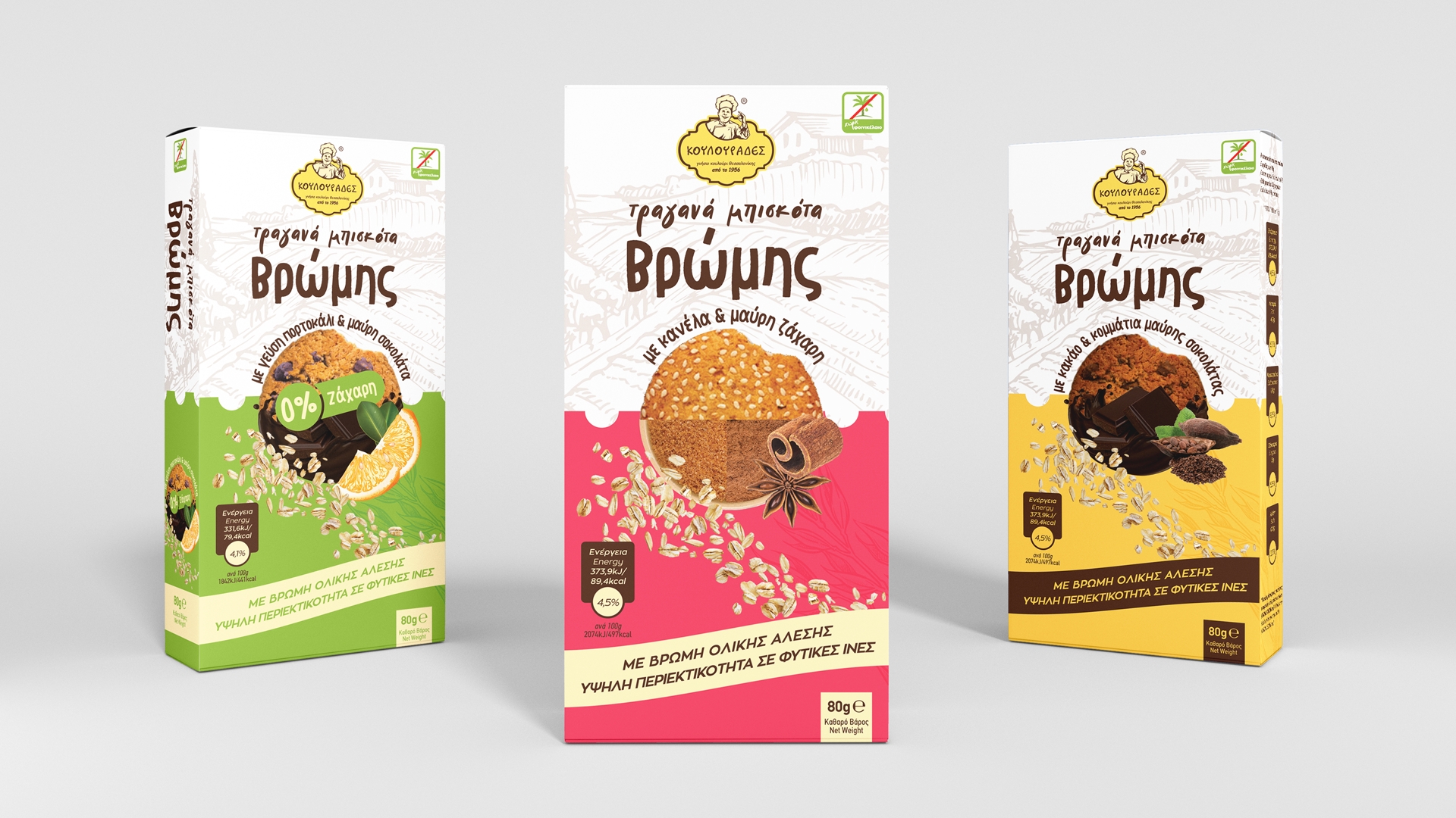 燕麦饼干包装盒设计升级(图1)