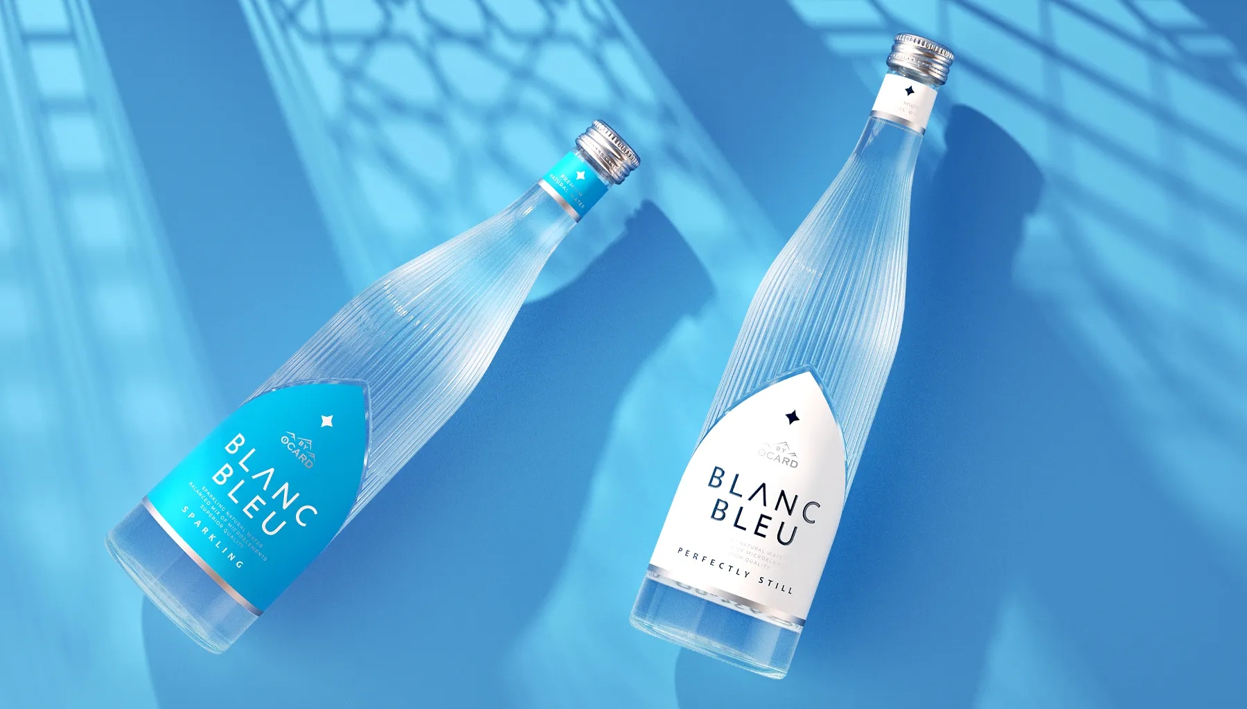 简洁而有意义的饮用水包装设计欣赏(图1)