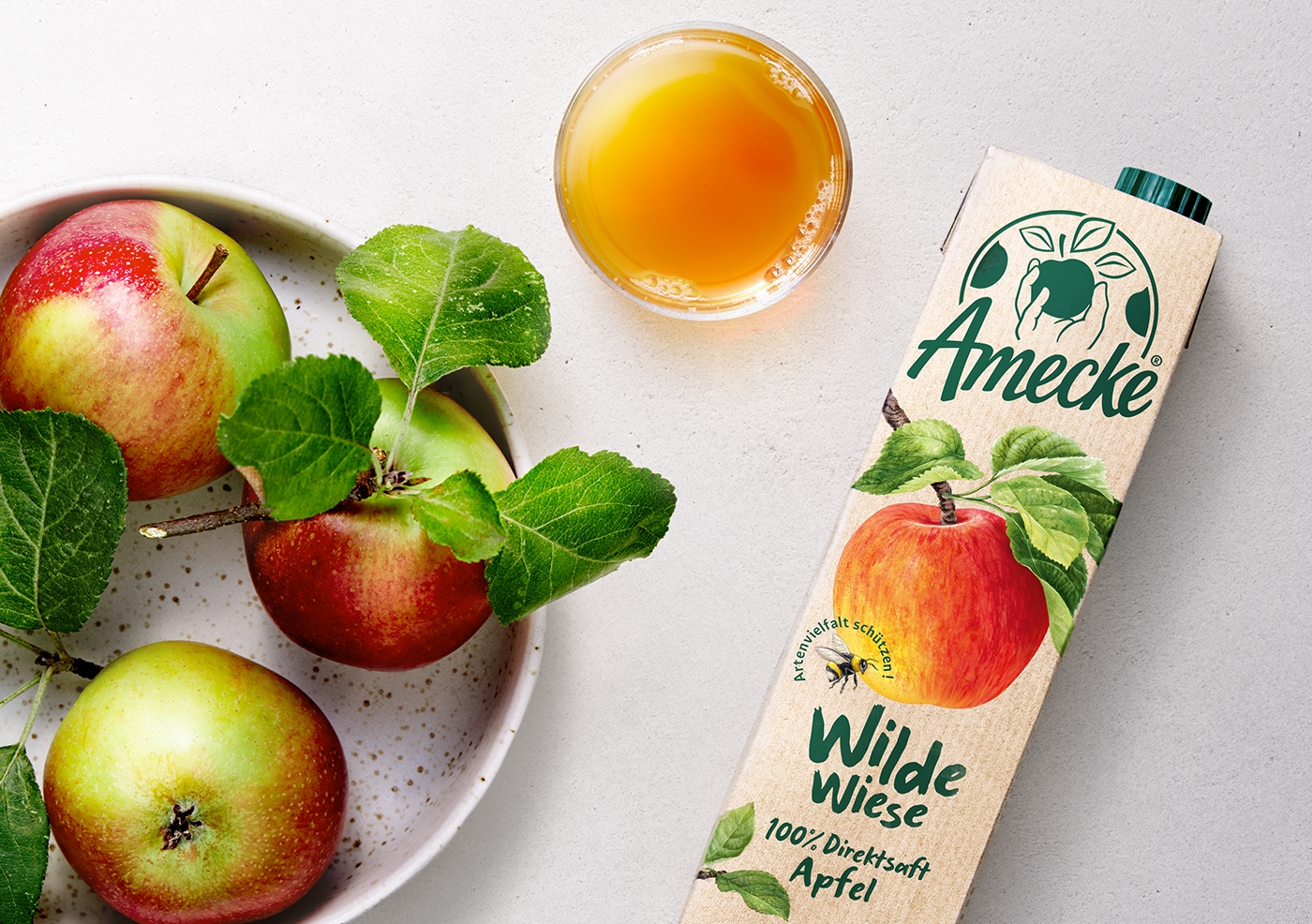 野生苹果汁外包装如何设计(图1)