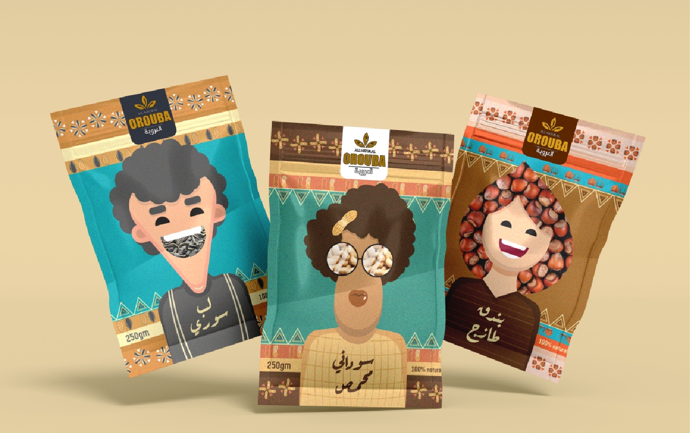 独特有趣的干果包装袋设计欣赏(图1)